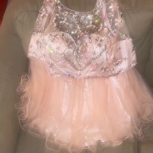 Prom dress worn once no tag but like new
